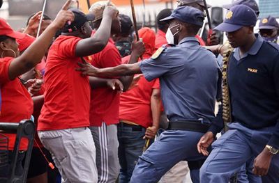 EFF takes standoff with Operation Dudula