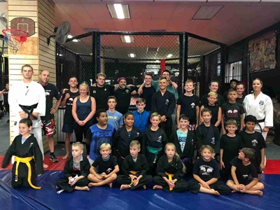 Last martial arts grading of year completed