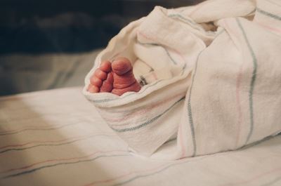 No arrests yet after baby found in cupboard
