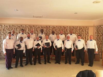 George Male Choir 40th anniversary concert
