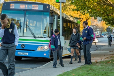 Take the bus to school this year