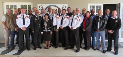 Fire chiefs in George for Firefighters Day