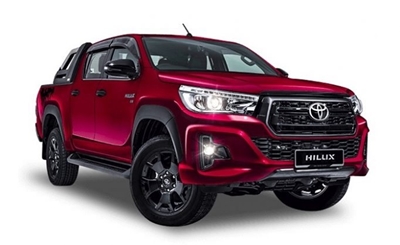 Toyota Hilux dons Black suit in Malaysia