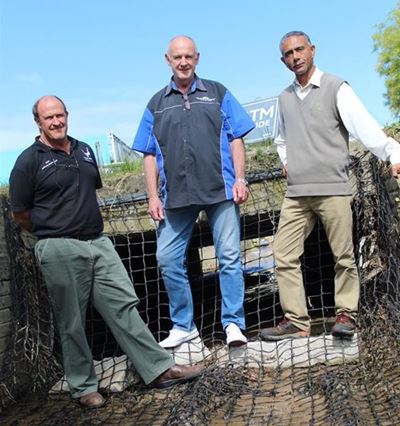 Effective waste-curbing net set