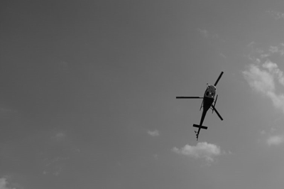 Helikopter besoek Riversdal vir opleiding