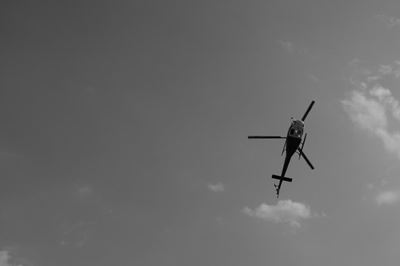 Helikopter besoek Riversdal vir opleiding