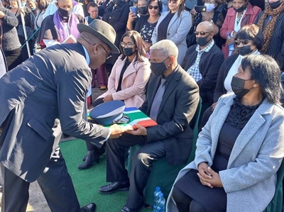 Slain policeman laid to rest in George