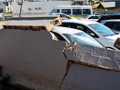 Major pipe burst causes flood damage
