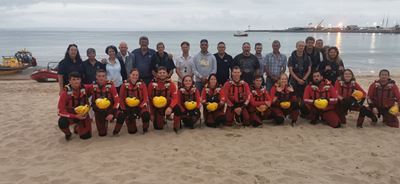 NSRI Mosselbaai betoon eer aan lewensverlies ter see