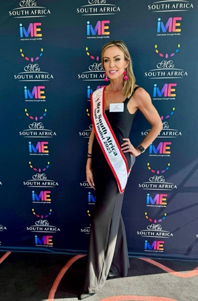 Local fashion designer is a Mrs SA semi-finalist