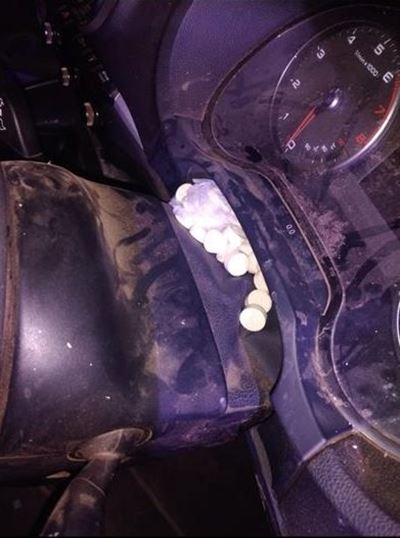 Suspect arrested for possession of drugs