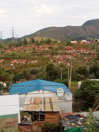Squatters homeless after demolition