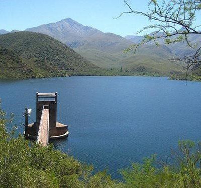 Die stand van damvlakke in Oudtshoorn