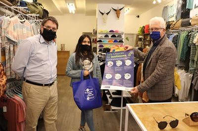 Supporting safe business practices this December