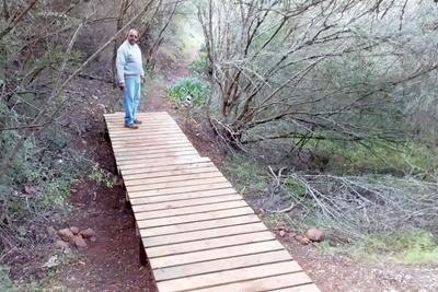 Natuurtuin in lushof omskep
