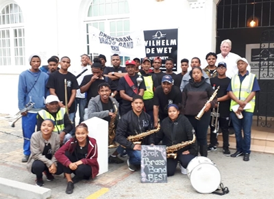 Brass band helped