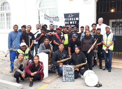 Brass band helped
