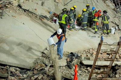 Update: Building collapse in Victoria Street