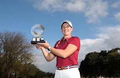 Heaven for Hall as she takes the Joburg Ladies Open