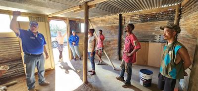 DA rebuilds home in Riemvasmaak