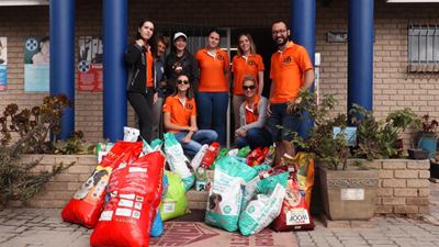 Dotsure feeds over 100 animals