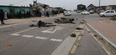 Protest in Parkdene