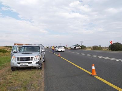 Twee botsings kort na mekaar op N2