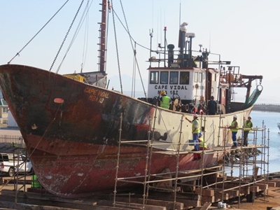 Mossel Bay ship repair generating jobs