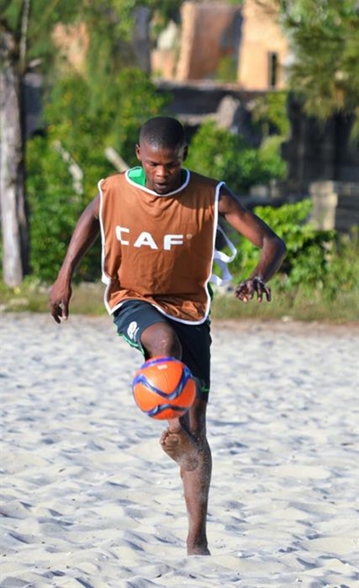 Meet our own Bafana Bafana beach soccer champ
