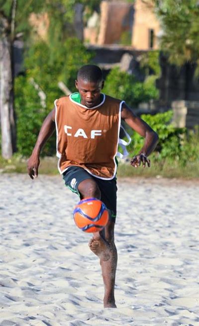Meet our own Bafana Bafana beach soccer champ