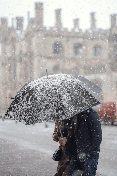 Snow forecast over Drakensberg