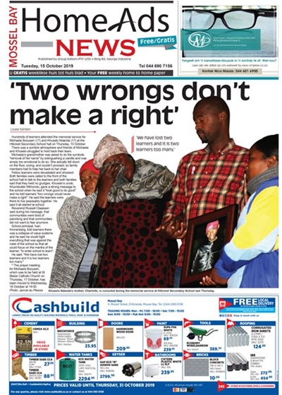 This week's Mossel Bay Home Ads News