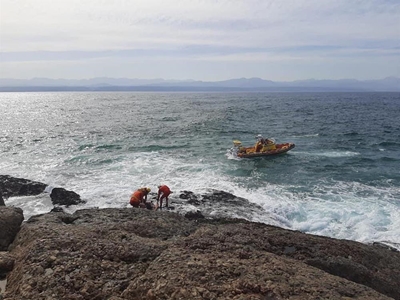 Plett sea rescue crew launch into action