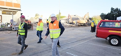 Public will be updated on building collapse investigation