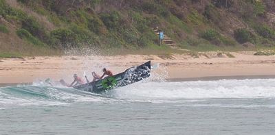 Of surfboats and welcome wedgies
