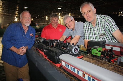 Model train exhibition enchants
