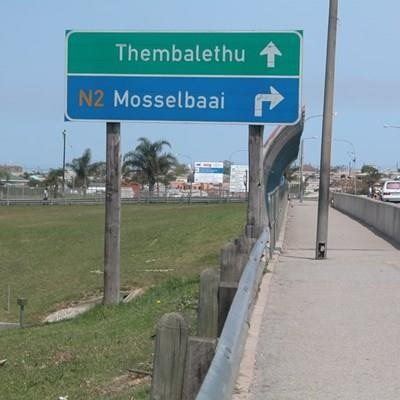 N2 night-time lane closure at Thembalethu Bridge in George