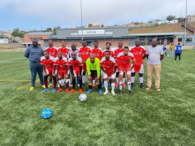 Mossel Bay police officers form soccer team