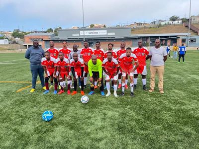 Mossel Bay police officers form soccer team