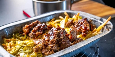 What’s for dinner? Ribs with a spicy coffee BBQ sauce