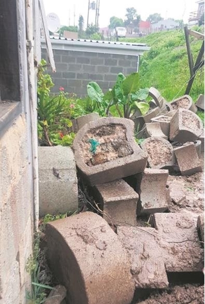 Keerwal gee mee na hewige reën