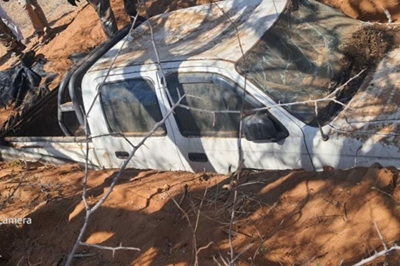 Limpopo farmer arrested after stolen bakkie found buried on his land