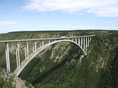 Biker’s body located under Bloukrans Bridge