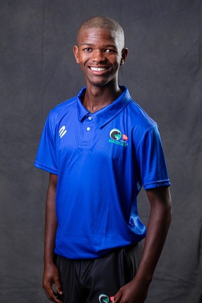 Kitshini carried the Badgers flag as SA Schools Captain