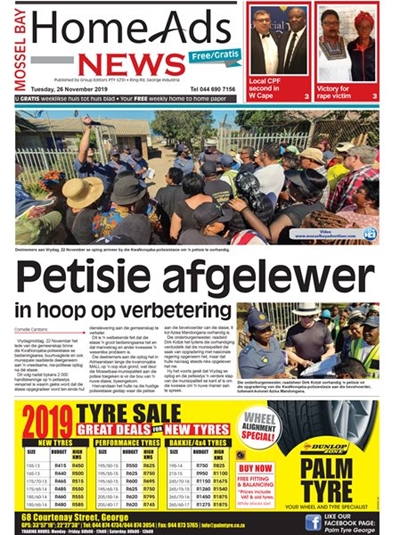 This week's Mossel Bay Home Ads News