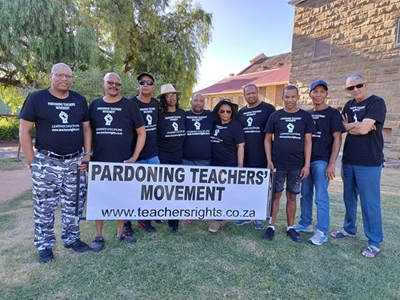 Pardoning Teachers Movement op die been gebring
