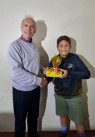 Kids win in chess club raffle