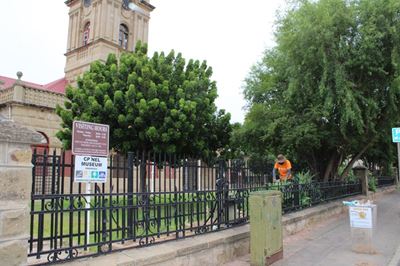 AfriForum maak skoon by CP Nel-museum