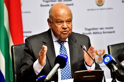 ‘We warned them’ about Gordhan, says Malema after showdown at Zondo commission