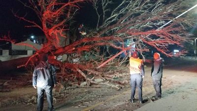 Inclement weather and emergency Incidents in George